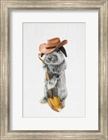 Framed Rabbit Farmer