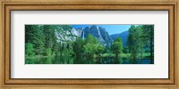 Framed Yosemite Falls & Merced