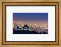Framed L.A. Skyline with Griffith Observatory