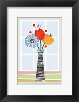 Framed Flowers in Colour