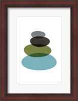 Framed Modern Stones