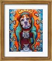 Framed Our Lady of Perpetual Dog Biscuits