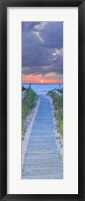 Framed Sunrise Boardwalk