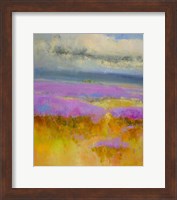 Framed Field of Lavenders 1