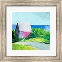 Framed Pink House