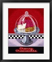 Framed Cherry Cheesecake