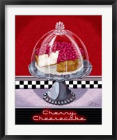 Framed Cherry Cheesecake