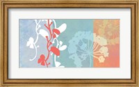 Framed Coral Flowers