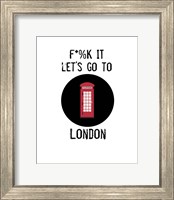 Framed Let's Go to London