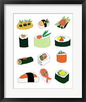 Framed Sushi Set