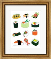 Framed Sushi Set