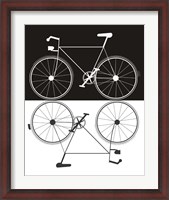Framed Two Bikes