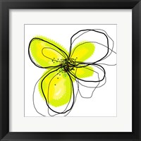 Framed Yellow Petals One