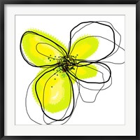 Framed Yellow Petals One