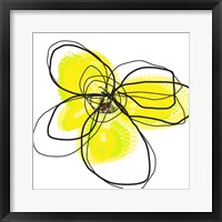Framed Yellow Petals Two