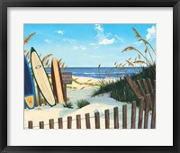 Framed Beach Access