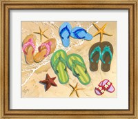 Framed Flip Flop Family