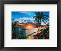 Framed Sunset Serenade