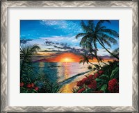 Framed Sunset Serenade