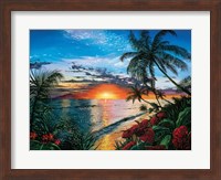 Framed Sunset Serenade