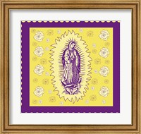 Framed Purple Mary