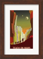 Framed Teach on Mars