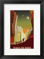 Framed Teach on Mars