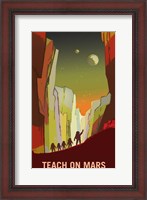 Framed Teach on Mars