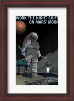Framed Work the Night Shift