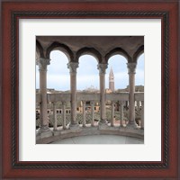 Framed Arches with Campanile Vista