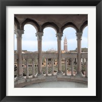 Framed Arches with Campanile Vista