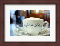 Framed Cafe de Flore