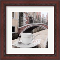 Framed Canal Espresso Bar Guiseppi