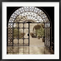 Framed Courtyard In Venezia