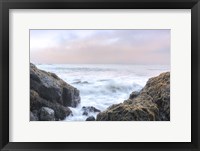 Framed Crescent Beach Waves 3