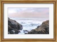 Framed Crescent Beach Waves 3