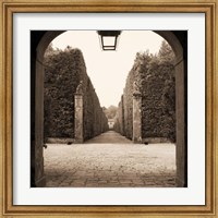 Framed Giardini Portico