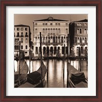 Framed Il Gran Canale di Notte