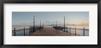 Framed Pier with Bay Bridge Vista