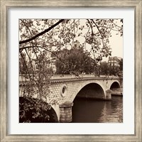 Framed Pont Louis-Philippe, Paris
