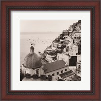 Framed Positano Vista