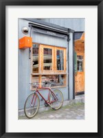 Framed Red Bicycle, Japan