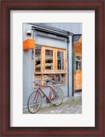 Framed Red Bicycle, Japan