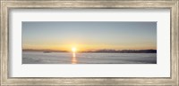 Framed Sunrise Vista on the Bay