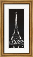 Framed Tour Eiffel la Nuit