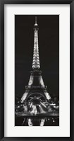 Framed Tour Eiffel la Nuit