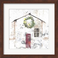 Framed Christmas House