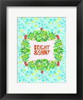 Framed Merry & Bright V