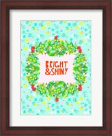 Framed Merry & Bright V