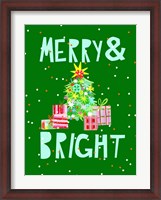 Framed Merry & Bright VI